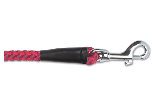 Ancol Nylon Rope Lead 12mm x 0.61metre Red