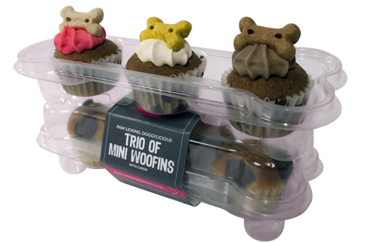 Barking Bakery Trio Of Mini Iced Woofins