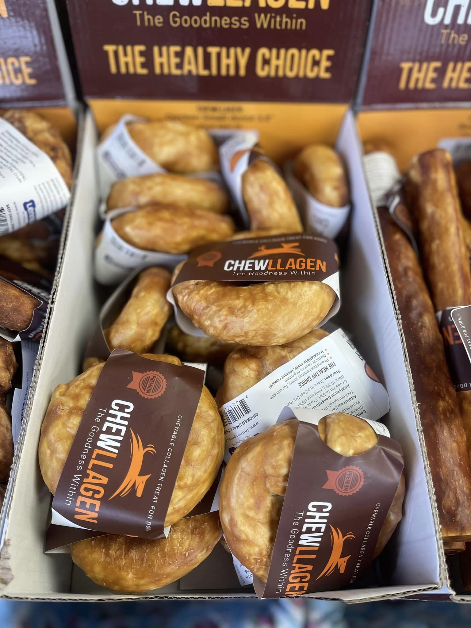 chewllagen chicken donut